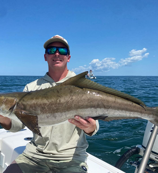 Best day ever—Cobia fishing edition! 